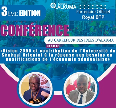 Tambacounda&nbsp;: 3ᵉ édition de la Conférence au «&nbsp;Carrefour des Idées d’Alkuma&nbsp;» consacrée à l’Université du Sénégal Oriental, le 18 avril 