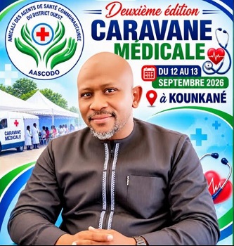 Kounkané&nbsp;: Une caravane médicale gratuite au profit des populations