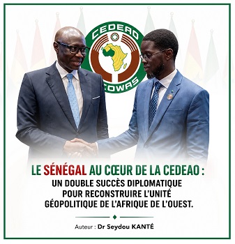 Le Sénégal au cœur de la CEDEAO&nbsp;: un double succès diplomatique pour reconstruire l’unité géopolitique de l’Afrique de l’Ouest