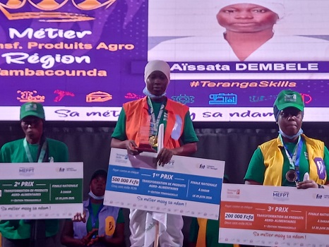 Teranga Skills 2026&nbsp;: le pari gagnant de SENRM avec la championne Aïssata Dembélé